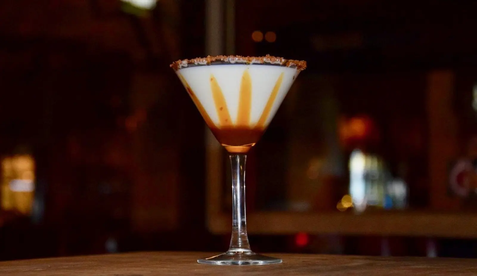 Cocktail in een coupeglas